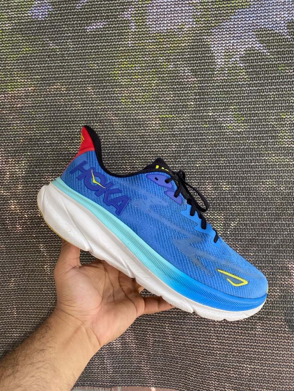HOKA Clifton 9 Running Shoes - Virtual Blue/Cerise